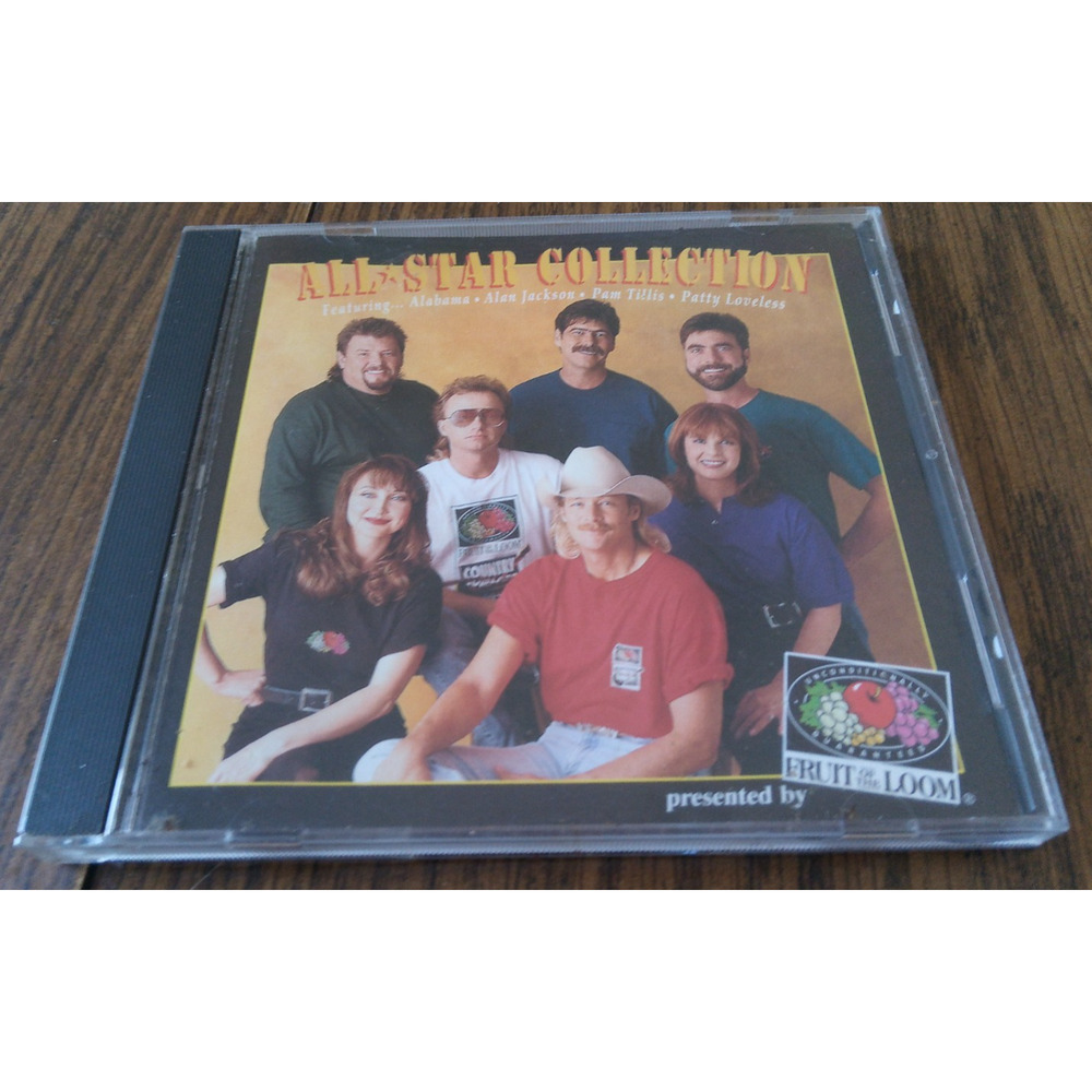 All Star Collection Country CD Fruit of the Loom (1996 Warner Special Products)